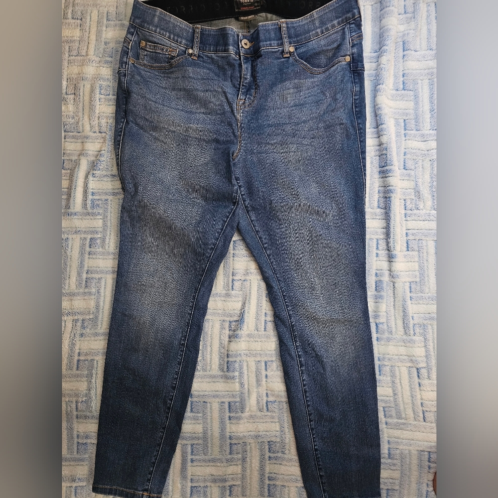 Torrid Dark Blue Denim Jeans